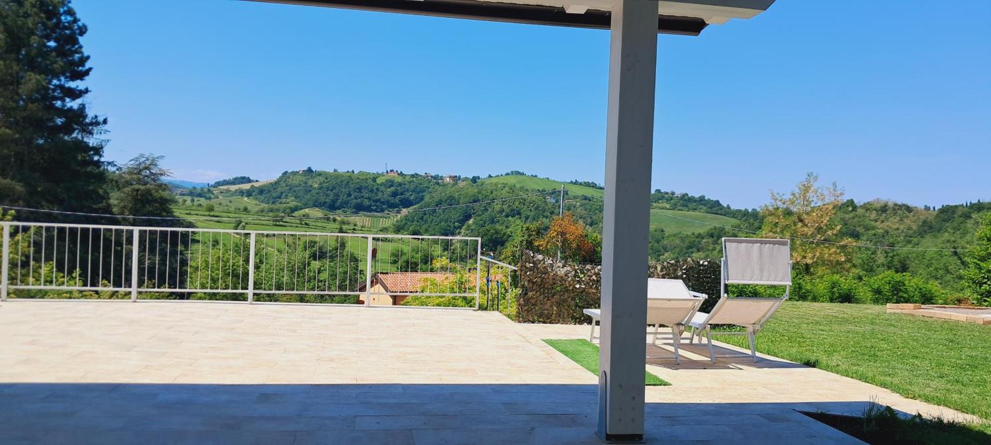 Terrazzaponente Bed & Breakfast Monte San Pietro Bagian luar foto