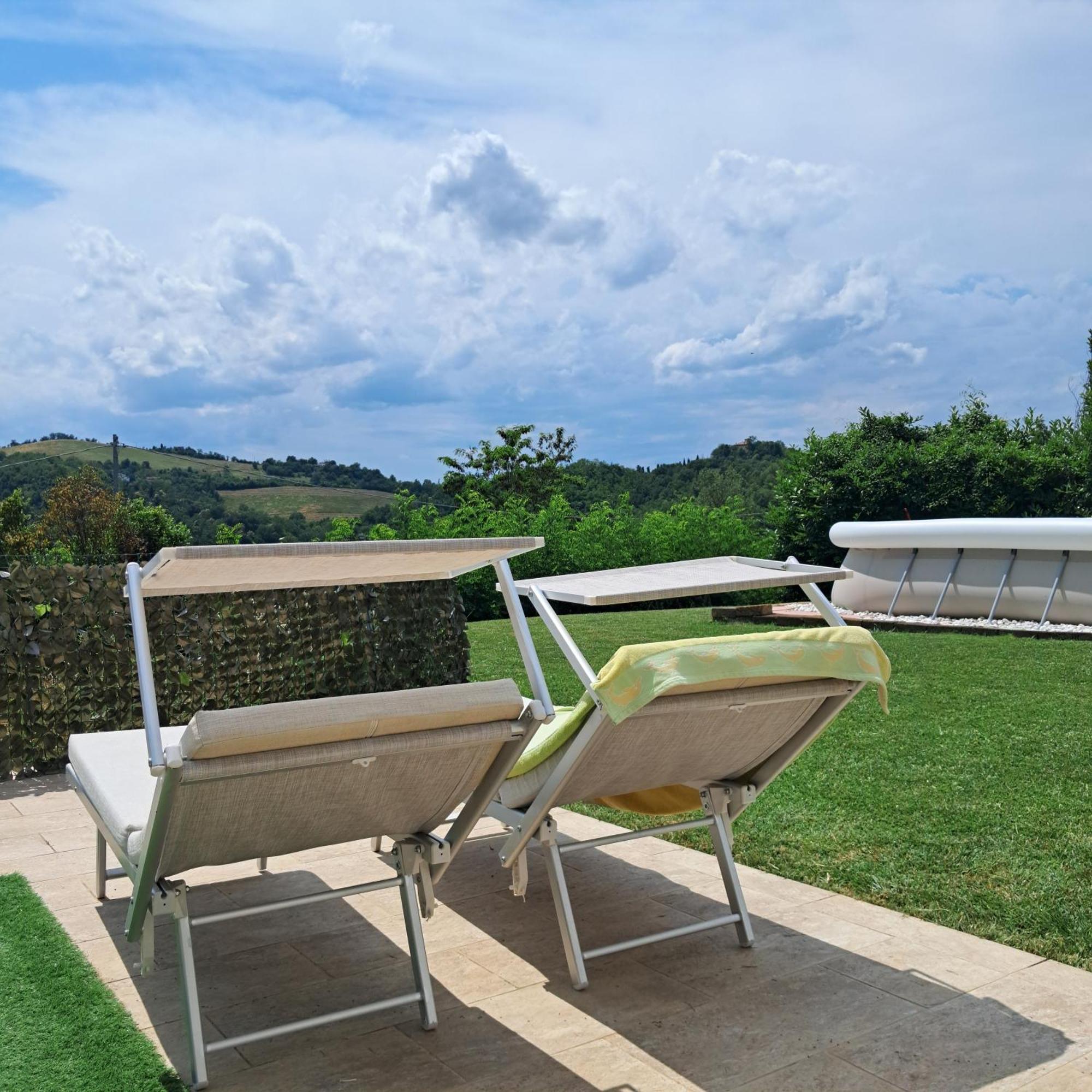 Terrazzaponente Bed & Breakfast Monte San Pietro Bagian luar foto